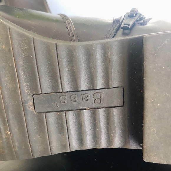 Bass Black Knee High Boots - Picture 3 of 3